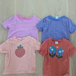 Lot Of 4 Short Sleeve Tees From Hanna Andersson